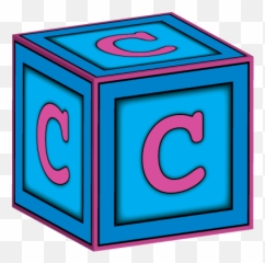 3d Baby Block - Letter C 3d G png