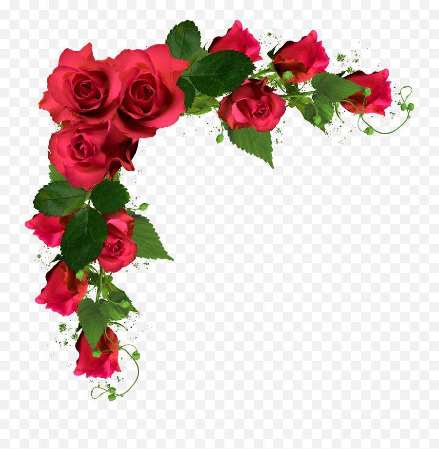 Beautiful Decor With Roses Png Clipart P 1046628 - Png Flower Wedding Transparent Background,Pretty Png