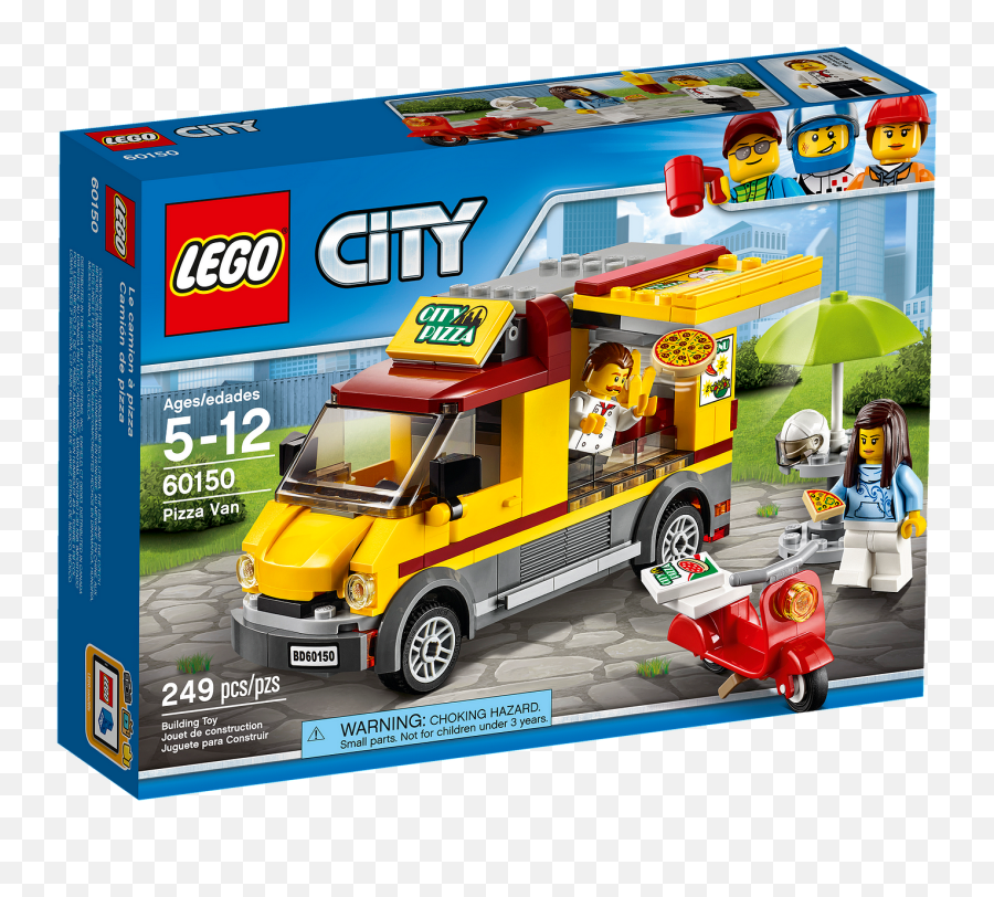 Review Lego 60150 Pizza Van U2013 Jayu0027s Brick Blog Png Transparent