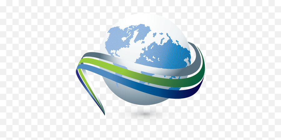 Create A 3d Logo For Free - Path Globe Logo Templates Logo 3d Earth Png,Blue Globe Logo