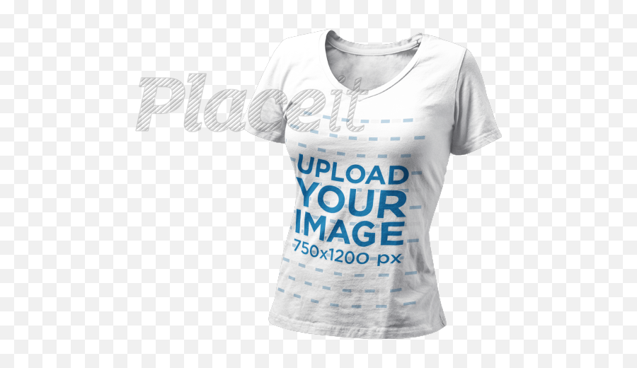 Download Hd Placeit Invisible T Mockup - Active Shirt Png,Shirt Transparent Background
