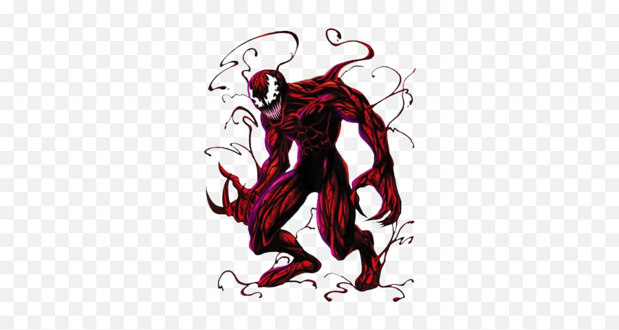 Free Carnage Marvel Character 2 Psd - Carnage Png,Carnage Png