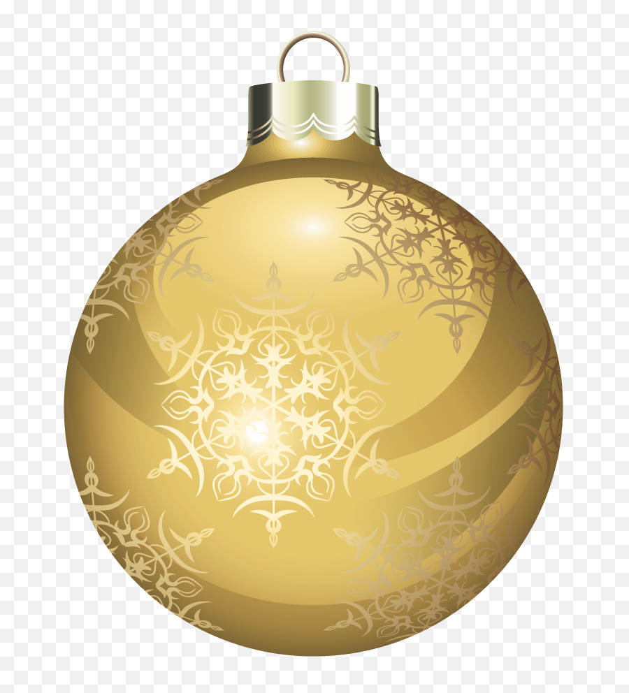 Gold Christmas Balls Png 1 Image - Gold Christmas Balls Clipart,Christmas Ball Png