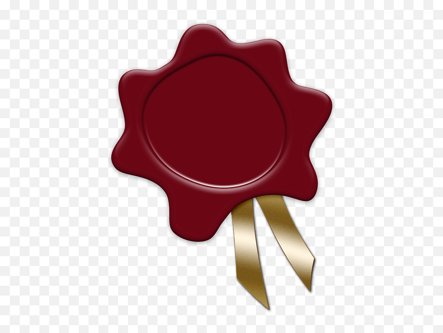 Certificate Wax Seal Isolated Clipart - Sealing Wax Png,Certificate Seal Png