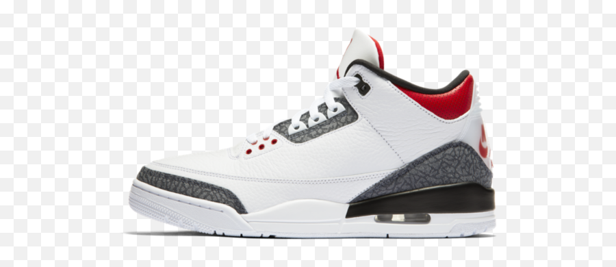 The Air Jordan 3 Se Denim Fire Red Is - Jordan 3 Fire Red Png,Jordan Transparent