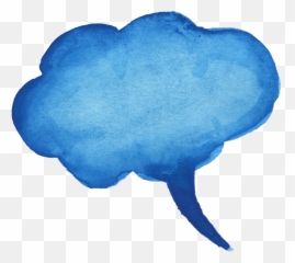 25 Watercolor Speech Bubbles Png Transparent Vol - Watercolour Png