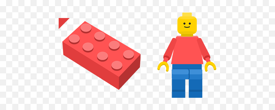 Lego Brick Cursor U2013 Custom Browser Extension - Cartoon Png,Lego Brick Png