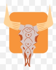 Horns Head Colored - Transparent Png U0026 Svg Vector File Illustration,Bull Horns Png