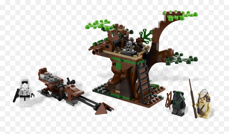 Ewok Attack - Lego Star Wars Kubiki Lego Star Wars Ewok Attack Png,Ewok Png