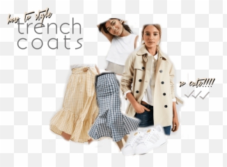 How To Style A Trench Coat For Transitional Weather Ad Fiixii - Jack Wills Swing Trench Coat Png,Trench Coat Png