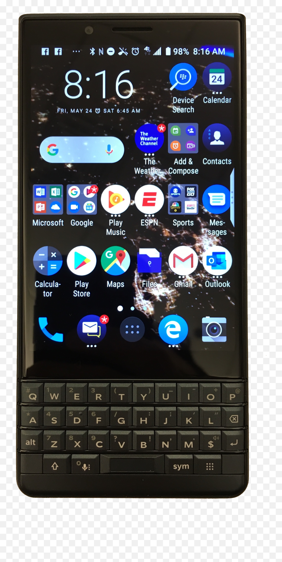 Fileblackberrykey2le3png - Wikimedia Commons Smartphone,Espn Png