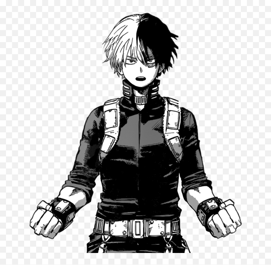 Bnha Todoroki Todorokishoto Sticker - Shoto Todoroki Manga Png,Todoroki Transparent