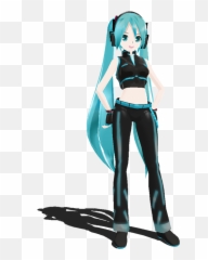 Mikumikudance Art Hatsune Miku Vocaloid - Anime Dance Transparent Gif Png,Miku Transparent