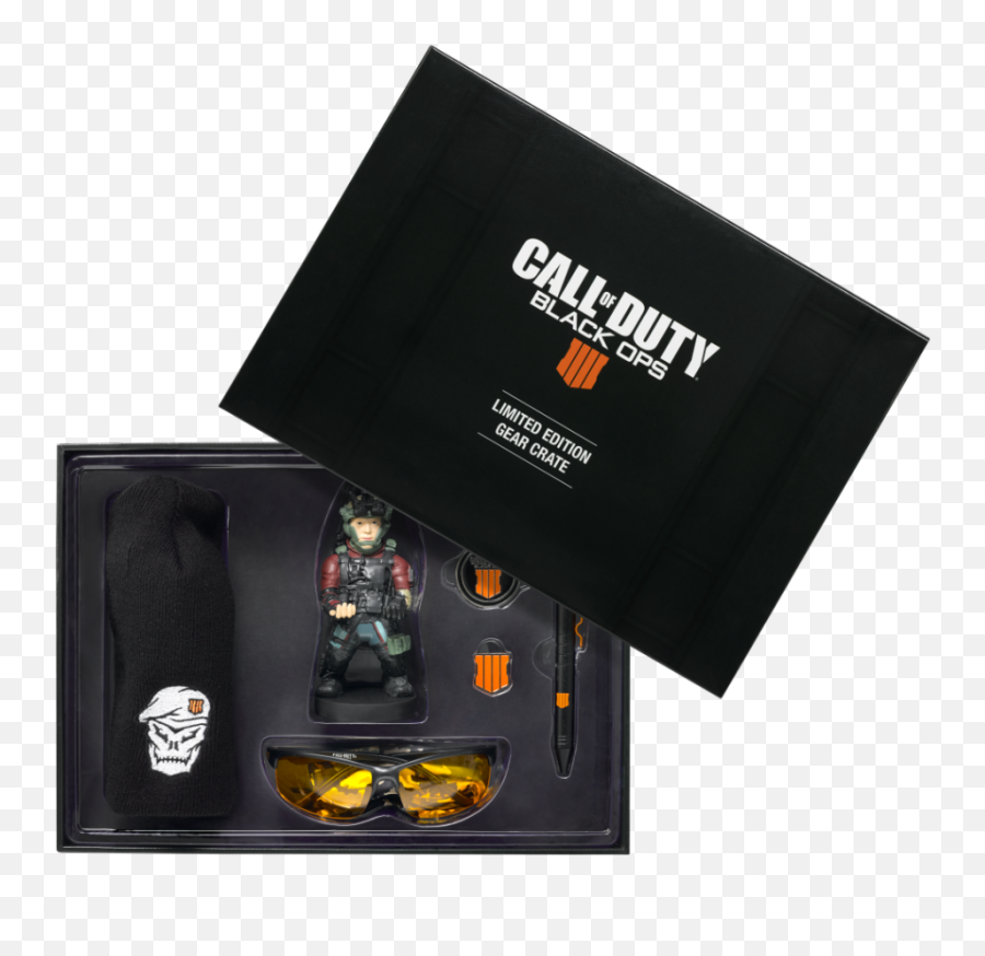 Call Of Duty Black Ops 4 Big Box U2014 Exg Pro - Call Of Duty Black Ops 4 Limited Edition Gear Crate Png,Cod Png
