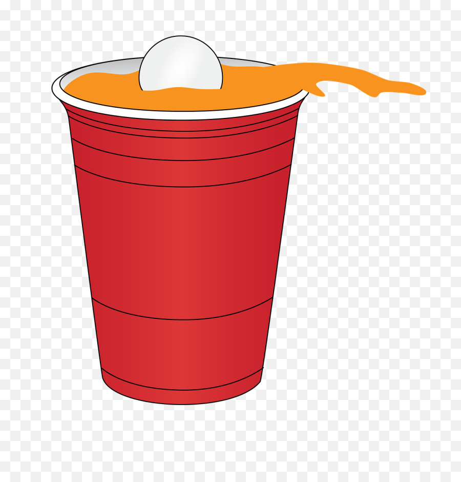 Beer Pong Cups Png 1 Image - Red Solo Cup Drawing,Beer Pong Png