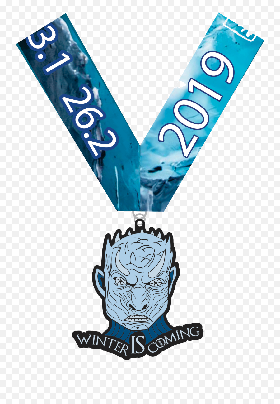 Winter Solstice Is - Orlando Marathon Medal 2019 Png,Winter Is Coming Png