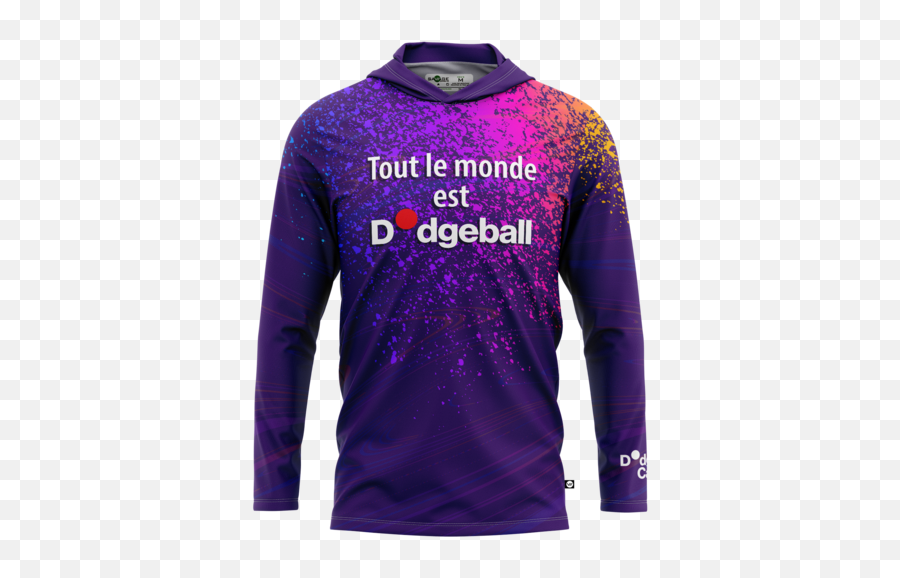 Dodgeball Is Everybody Sun Hoodie - Long Sleeve Png,Dodgeball Png