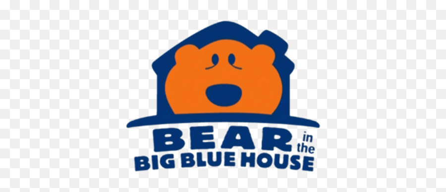 Bear In The Big Blue House Logo Transparent Png - Stickpng Bear Big ...