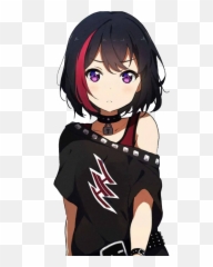 Download Sad Anime Girl Transparent Background Image For - Anime Girl Kawaii Imagenes Sad png