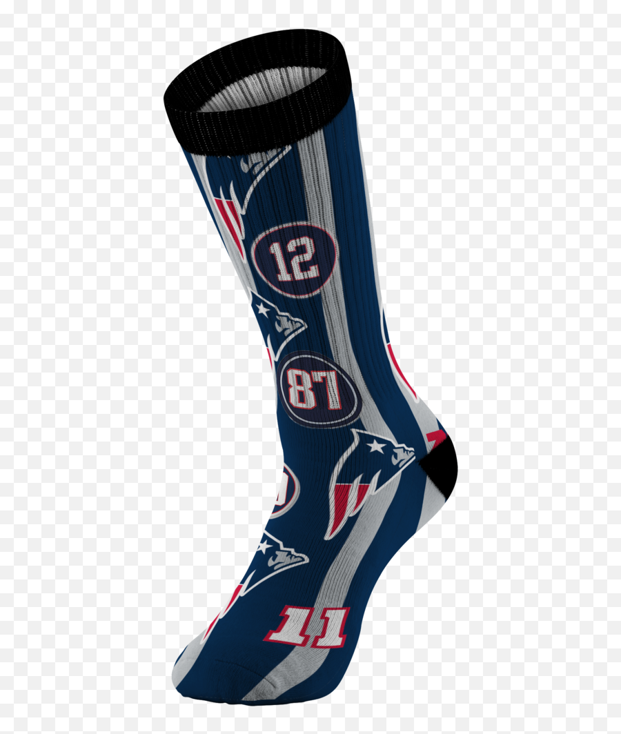 New England Patriot Football Socks Patriots Baby Tom Brady - Red Louis Vuitton Socks Png,Rob Gronkowski Png