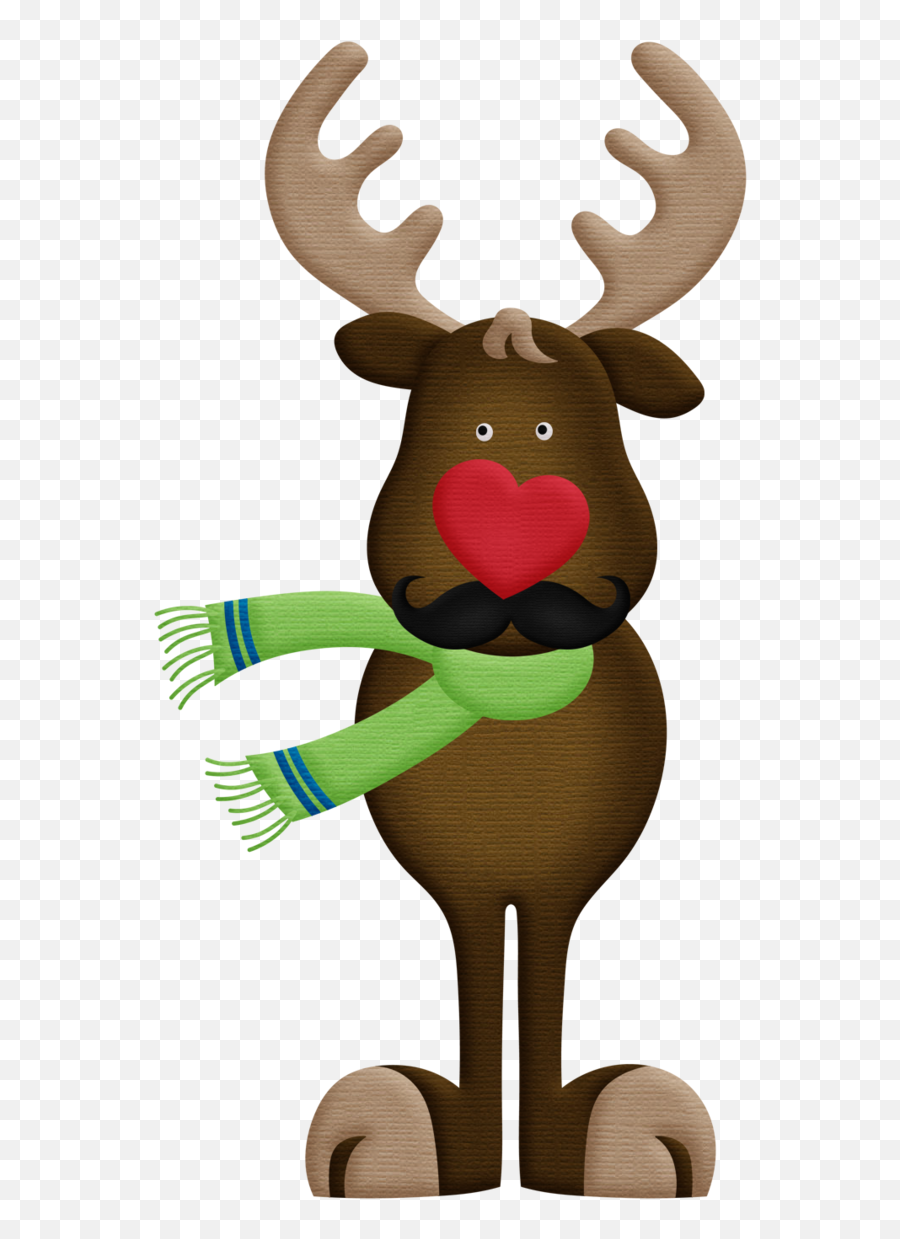 Reindeer Santa Claus Christmas Ornament Deer For - Animal Figure Png,Christmas Antlers Png