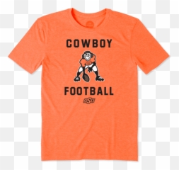 Menu0027s Oklahoma State Cowboys Football Jake Cool Tee - Short Sleeve png