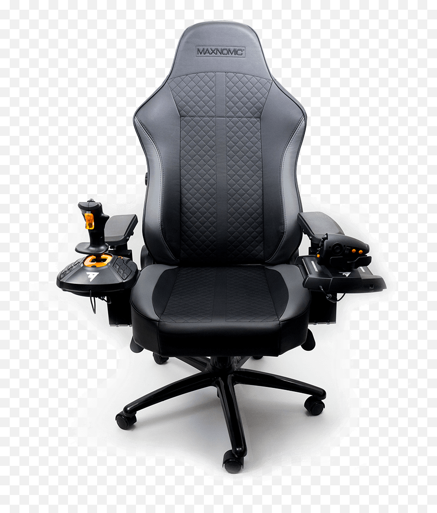 Joystick Hotas Chair Mount - Gaming Chair With Joysticks Png,Noblechairs Icon