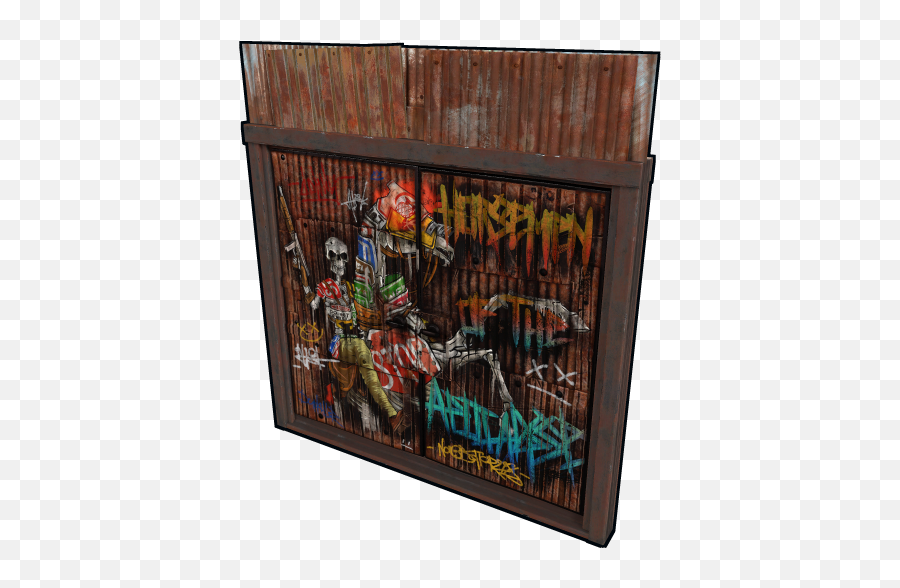 Buy Horsemen Of The Apocalypse Door From Rust Payment - Fictional Character Png,Icon 4 Horsemen