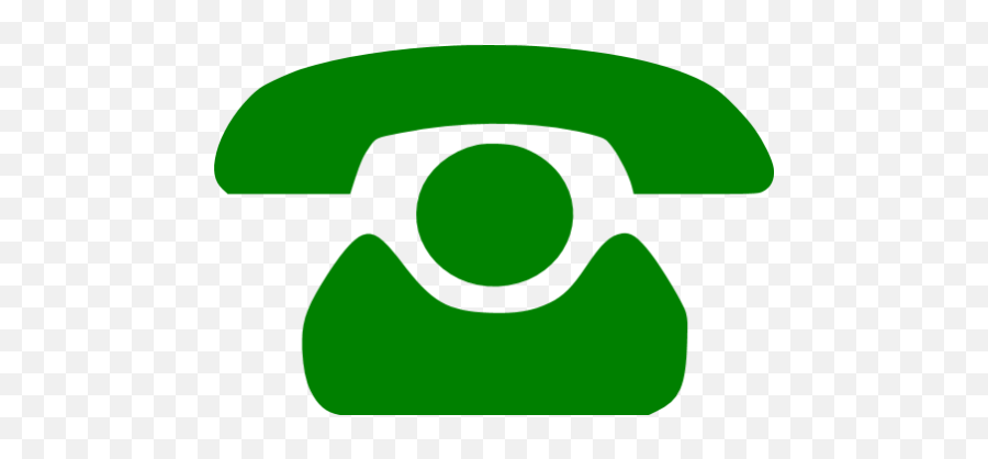 Green Phone 25 Icon - Green Telephone Png Logo,Telephone Icon Transparent