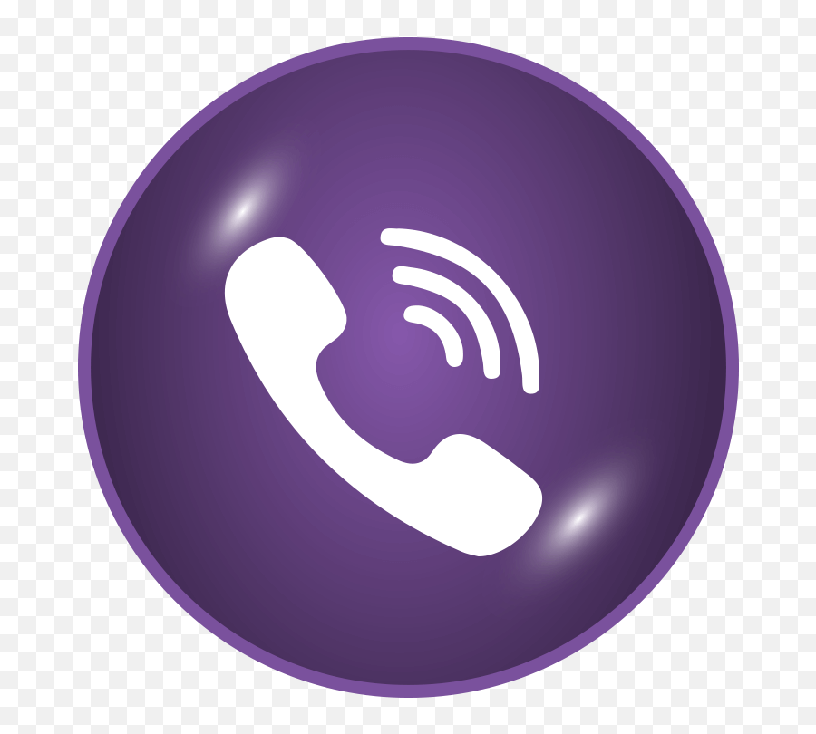 Viber Glossy Icon Png Image Free - Language,Glossy Facebook Icon