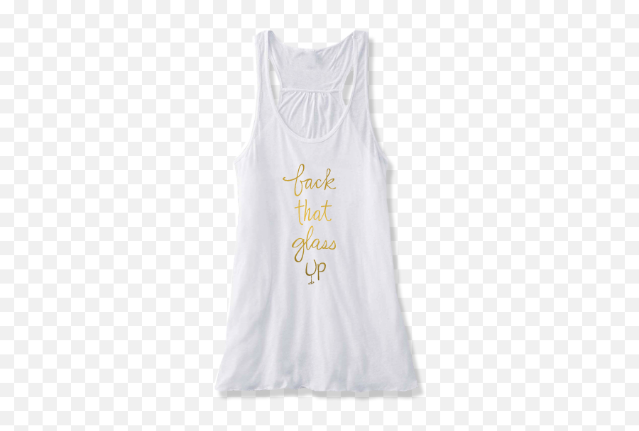 Btgu Flowy Tank Top Back That Glass Up - Active Tank Png,Tank Top Png
