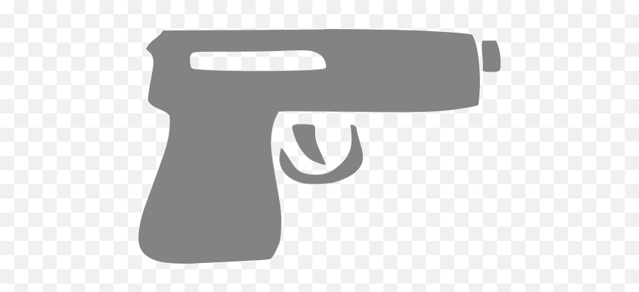 Gray Gun Icon - Grey Gun Icon Png,Revolver Icon