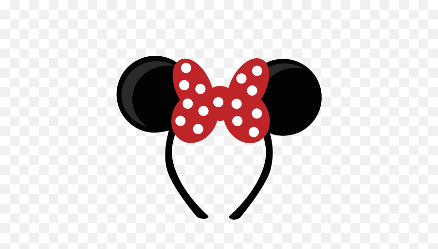 Download Hd Free Minnie Ears Png - Minnie Ears Headband Svg Minnie Ears Headband Svg,Mickey Mouse Ears Png