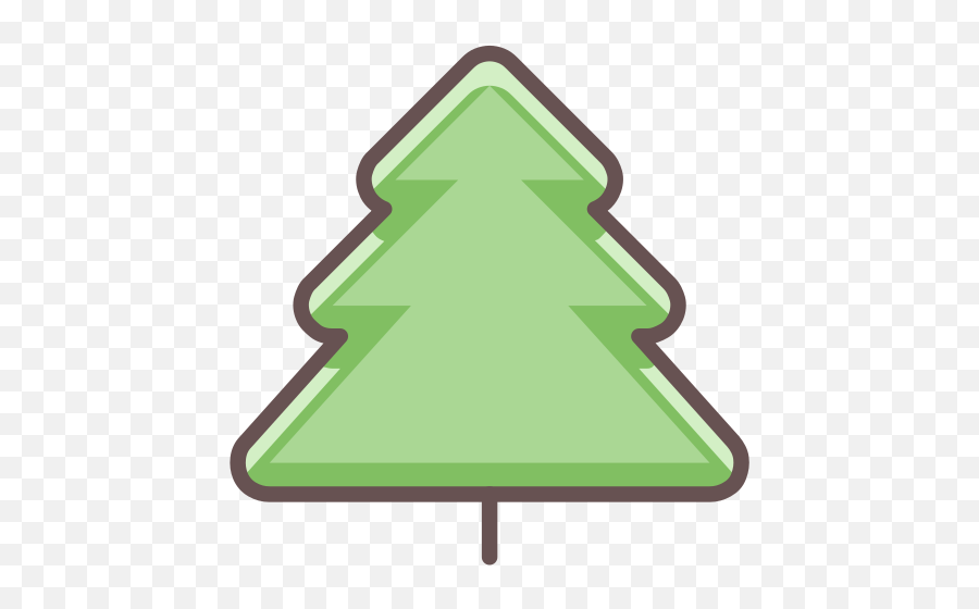 Fir Tree Christmas Free Icon Of - Vertical Png,Christmas Tree Icon Vector