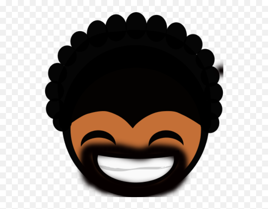 Cartoon Black Guy With Afro Clipart - Football Freak Png,Black Guy Png