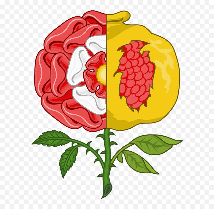 A Royal Heraldry - A Royal Heraldry Henry Viii The Tudor Rose Png,St.catherine Of Alexandria Icon