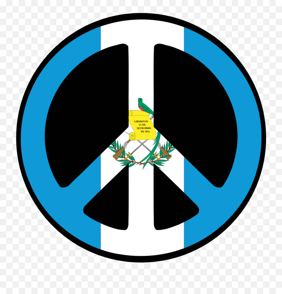 Guatemala Flag Pictures - Transparent Peace Logo Png,Guatemala Flag Png