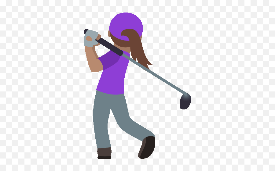 Golfing Joypixels Sticker - Golfing Joypixels Lets Play Golf Joypixels Png,Golf Swing Icon