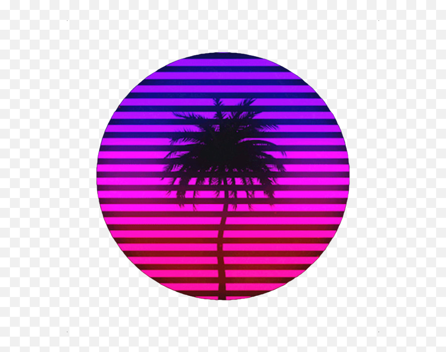 Vaporchain Art Gallery - Aesthetic Palm Tree Gif Png,Vaporwave Windows Icon