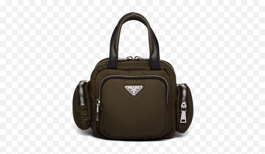 The Rise Of Nylon Cargo Bag Goop - Prada Nylon Cargo Top Handle Bag Png,Prada Icon