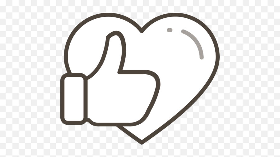 Like Favourite Heart Thumbs Up Free Icon - Iconiconscom Thumbs Up Heart Icon Png,Thumbs Up Icon