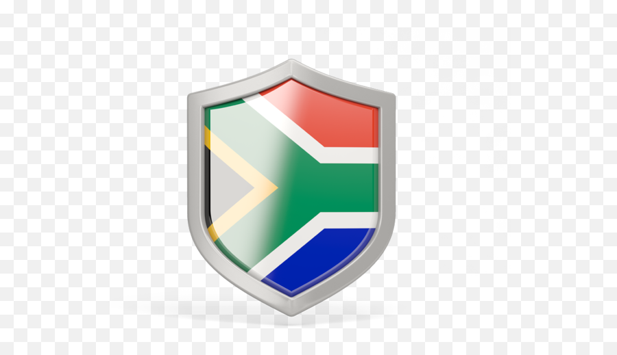 Shield Icon Illustration Of Flag South Africa - South Africa Shield Png,Icon South
