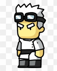 Scribblenauts Scientist Transparent Png - Stickpng Scientist Sprite,Scientist Png