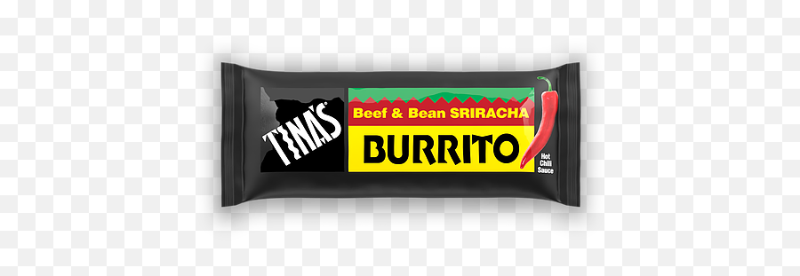 Beef And Bean Sriracha Tinasburritos - Graphic Design Png,Sriracha Png