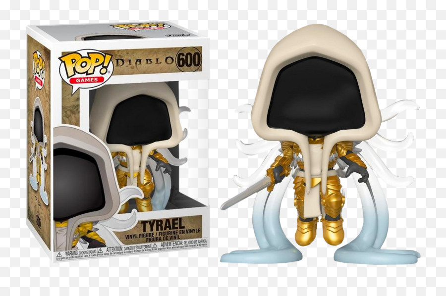 Funko Pop Diablo 3 - Tyrael Metallic 600 The Amazing Diablo Funko Pop Png,Guild Wars 2 Necromancer Icon