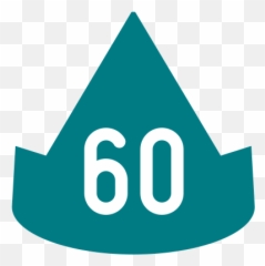 Birthday Party Hat 60th - Irving Cares Sign png