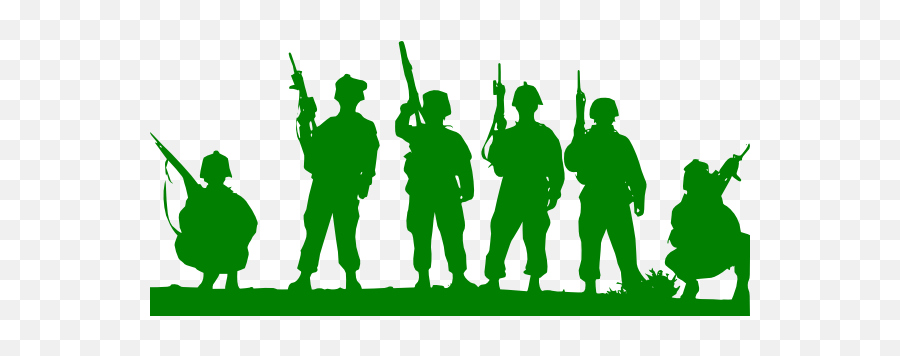 Military Clipart Png - D Day Soldiers Silhouette,Army Helmet Png