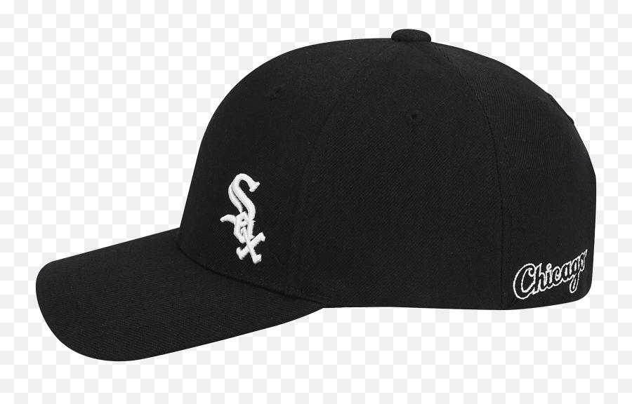 Mlb Cap Chicago White Sox 32cpih911 44l Black - Unisex White Sox Hat Png,White Sox Logo Png