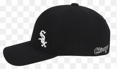 Mlb Cap Chicago White Sox 32cpih911 44l Black - Unisex White Sox Hat Png,White Sox Logo Png
