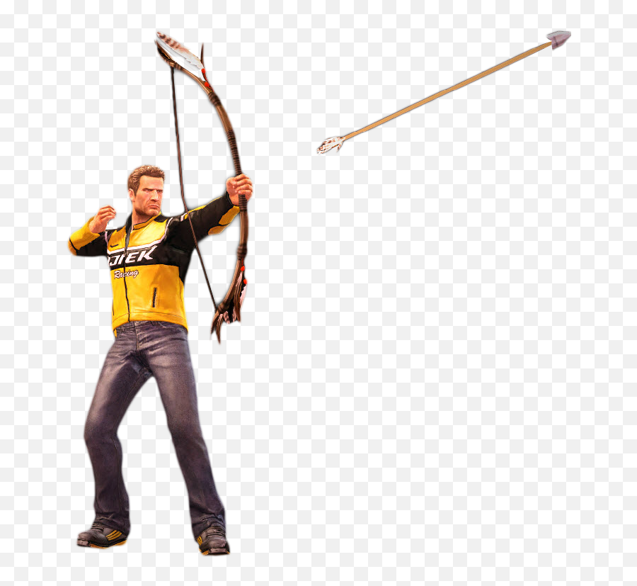 Download Hd Dead Rising Bow And Arrow - Bow Arrow Png,Bow And Arrow Png